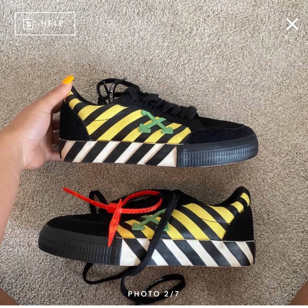 Off White Vulc Low